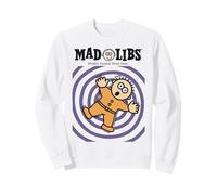 Mad Libs Falling Character with Spiral Vortex Sweatshirt