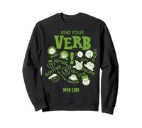 Mad Libs Find Your Verb Characters Sweatshirt