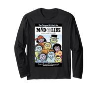 Mad Libs Original Cast Group Colorful Faces Manche Longue