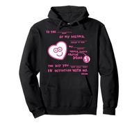 Mad Libs Upside Down Love Valentine Sweat à Capuche