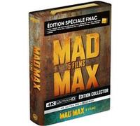 Mad Max 5 Films Édition Spéciale Fnac Coffret Ultra Collector Petrol Tank Exclusivité Web Blu-ray 4K Ultra HD A