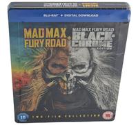 Mad Max: Fury Road Blu-Ray Steelbook Zavvi Exclusif Noir Et Chrome Libre