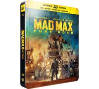 Mad Max : Fury Road - Steelbook Ultimate Édition - Blu-Ray 3d + Blu-Ray + Dvd + Copie Digitale