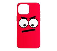 Mad Mean Malheureux Triste Angry Humeur drôle Visage Pessimiste Coque pour iPhone 16 Pro Max