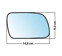 MAD - Miroir de rétroviseur droit 3024 - Réf. 3024