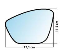 MAD - Miroir de rétroviseur gauche 2047 - Réf. 2047