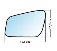 MAD - Miroir de rétroviseur gauche 2225 - Réf. 2225