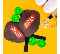 Mad Monkey Set de pickleball – 2 raquettes et 4 balles