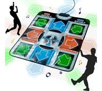 Mad Monkey Tapis de Danse pour Enfants à partir de 8 Ans - Tapis de Danse rétro- Tapis Musical avec Plus de 100 chansons, 9 Jeux et 3 Niveaux de difficulté