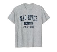 Mad River California CA Design sportif vintage T-Shirt