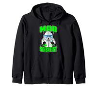 Mad Scientist Panda Ours Animal Drôle STEM Science Geek Sweat à Capuche