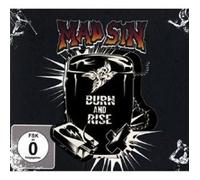 MAD SIN "BURN AND RISE" CD+DVD+FLAGGE LIMITED NEW