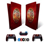 MaD Vision® Kit de Skins Extra-résistants pour PlayStation 5 (PS5) Digital | Ensemble de Stickers vinyles Mats pour Console et 2 manettes - pour Milan Design