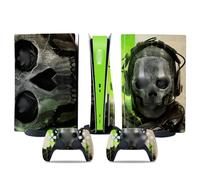MaD Vision® Kit de Skins Extra-résistants pour PlayStation 5 (PS5) Disc | Ensemble de Stickers vinyles Mats pour Console et 2 manettes - pour Call of Duty|COD Design