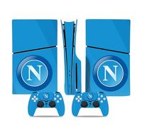 MaD Vision® Kit de Skins Extra-résistants pour PlayStation 5 (PS5) Disc Slim | Ensemble de Stickers vinyles Mats pour Console et 2 manettes - pour Napoli Design