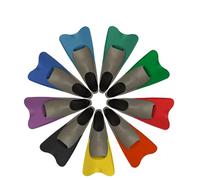 Mad Wave Training Fins 49-51 - Black - Long