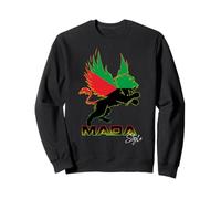 Mada Style Lion Puissance Drapeau Martinque Sweatshirt