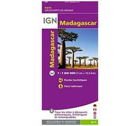 Collectif, IGN Institut Geographique National – Madagascar – 1/2000000 – Atlas / carte – Broché