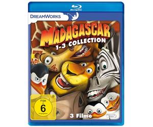 Madagascar 1-3 [Blu-ray]