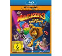 MADAGASCAR 3-FLUCHT DURCH EUROPA (BLU-RAY 3D+B - BLU-RAY NEUF