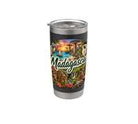 Madagascar Afrique de l'Est, Océan Indien Gobelet isotherme en acier inoxydable double paroi