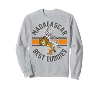 Madagascar Alex And Marty Best Buddies Poster rayé Sweatshirt