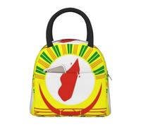 Madagascar Emblème National Sac Isotherme Repas Portable Boîte À Déjeuner Voyage Grande Tote Réutilisable Pour Femmes Hommes Enfants École Extérieur Pique-Nique