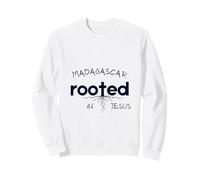 Madagascar enraciné dans l'art chrétien de Jésus Sweatshirt