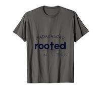 Madagascar enraciné dans l'art chrétien de Jésus T-Shirt