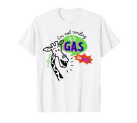 Madagascar It's Gas So Wild Girafe riante T-Shirt