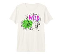 Madagascar Ma Famille est Une Aventure Sauvage T-Shirt Haut de Gamme