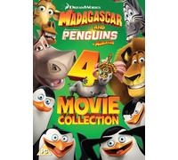 Madagascar & Penguins of Madagascar: The 4-Movie Collection (DVD) [2018] [Region 2]