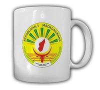 madagascar Sceau emblème armoiries île état République repoblikan Madagascar Mug Tasse # 13731
