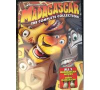 Madagascar The Complete Collection - Madagascar / Madagascar 2 / Madagascar 3 / Merry Madagascar 4-Disc DVD Collection