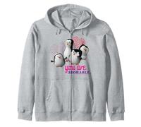 Madagascar You are Adorable Pingouins Cœurs Sweat à Capuche