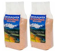 MADAL BAL Sel de cristal d'Himalaya fin moulu Sel(S) 2x1 kg