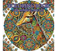 Madala Animal Adult Colouring Book for mind clarity: Relax and unwind with the beauty of everything beyond the busy life