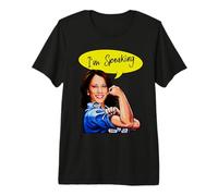 Madam Vice President Kamala Harris I'm Speaking Feminist T-Shirt Haut de Gamme