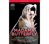 Madama Butterfly: Royal Opera House (Pappano) (DVD) Jaho Leiser Caurier Pappano