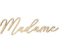 Madame - 32x10 Cm - Mot En Bois
