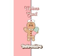 Madame Biscuit Infirmière: Carnet de notes pour infirmière et aide-soignante - Format poche 5x8 - 108 pages lignées