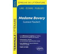 MADAME BOVARY FLAUBERT BAC L