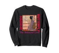 Madame Butterfly The Betrayed Love Opera Design Sweatshirt