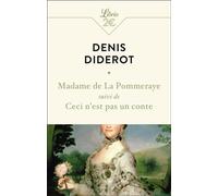 Madame de La Pommeraye suivi de Ceci n'est pas un conte - Denis Diderot - Librio - Poche - Roman