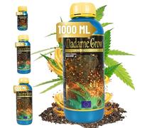 MADAME GROW Growth Accelerator 1L - Stimulateur Racines et Croissance | Biostimulant 2 en 1 : azote et acides aminés pour racines blanches et fortes, tiges vigoureuses. Terre, coco, hydroponie.