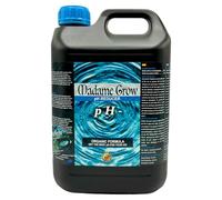 MADAME GROW - PH moins liquide - Réducteur de PH Bio - Ajustez le pH de l'irrigation de vos plantes aux valeurs appropriées pour une bonne récolte - (5L)
