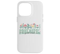 Madame Je Sais Tout - Cadeau Humour Femme collègue Bureau Coque pour iPhone 14 Pro Max