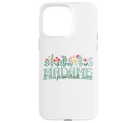 Madame Je Sais Tout - Cadeau Humour Femme collègue Bureau Coque pour iPhone 15 Pro Max