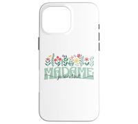 Madame Je Sais Tout - Cadeau Humour Femme collègue Bureau Coque pour iPhone 16 Pro Max