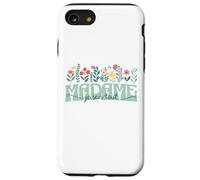 Madame Je Sais Tout - Cadeau Humour Femme collègue Bureau Coque pour iPhone SE (2020) / 7/8
